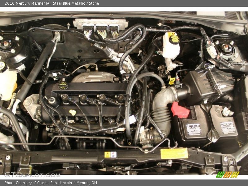 Steel Blue Metallic / Stone 2010 Mercury Mariner I4
