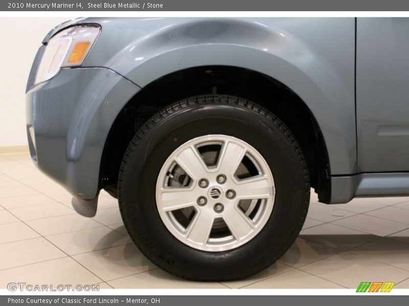 Steel Blue Metallic / Stone 2010 Mercury Mariner I4