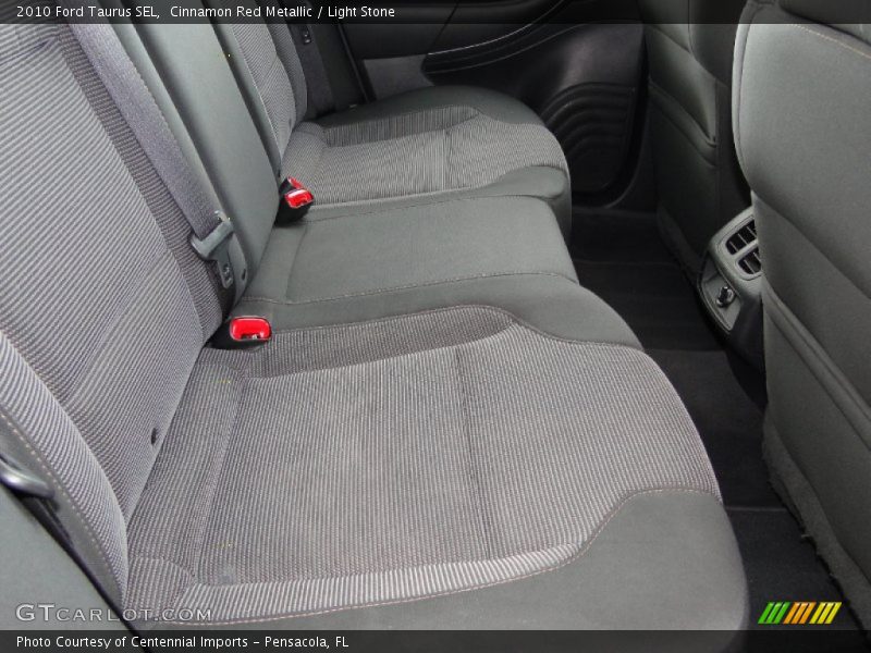 Cinnamon Red Metallic / Light Stone 2010 Ford Taurus SEL