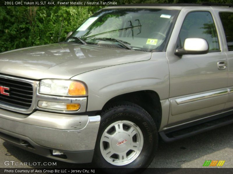 Pewter Metallic / Neutral Tan/Shale 2001 GMC Yukon XL SLT 4x4