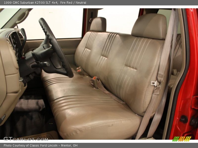 Fire Red / Neutral 1999 GMC Suburban K2500 SLT 4x4