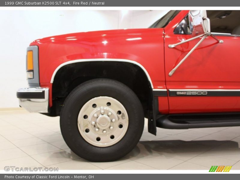 Fire Red / Neutral 1999 GMC Suburban K2500 SLT 4x4