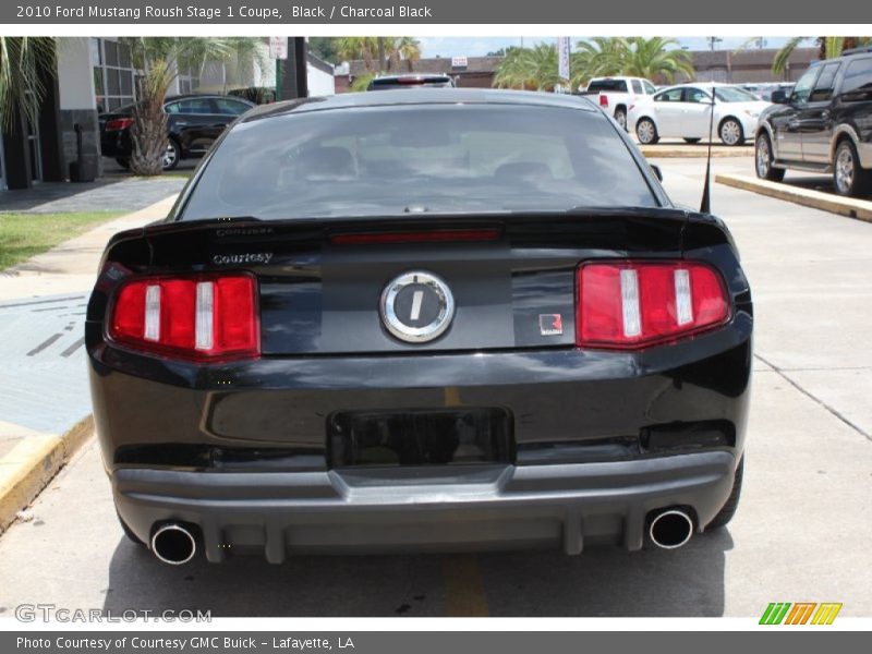 Black / Charcoal Black 2010 Ford Mustang Roush Stage 1 Coupe