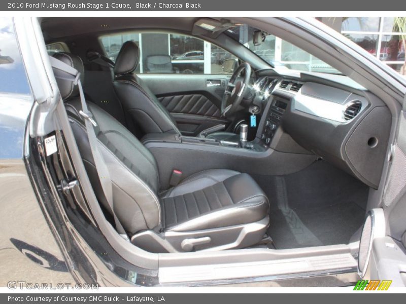  2010 Mustang Roush Stage 1 Coupe Charcoal Black Interior