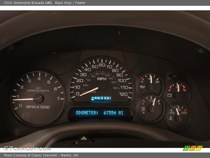 Black Onyx / Pewter 2002 Oldsmobile Bravada AWD