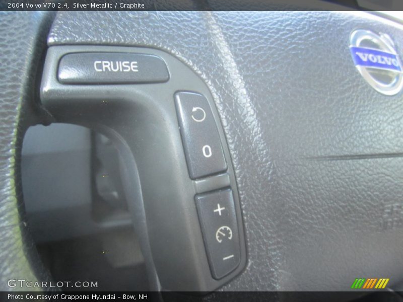 Silver Metallic / Graphite 2004 Volvo V70 2.4