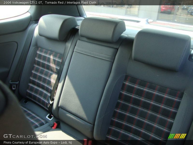  2006 GTI 2.0T Interlagos Plaid Cloth Interior