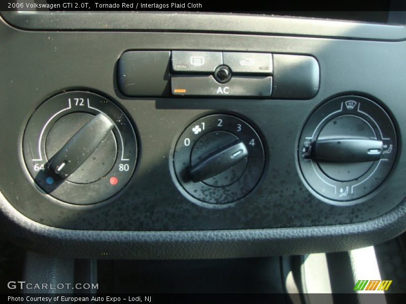 Controls of 2006 GTI 2.0T