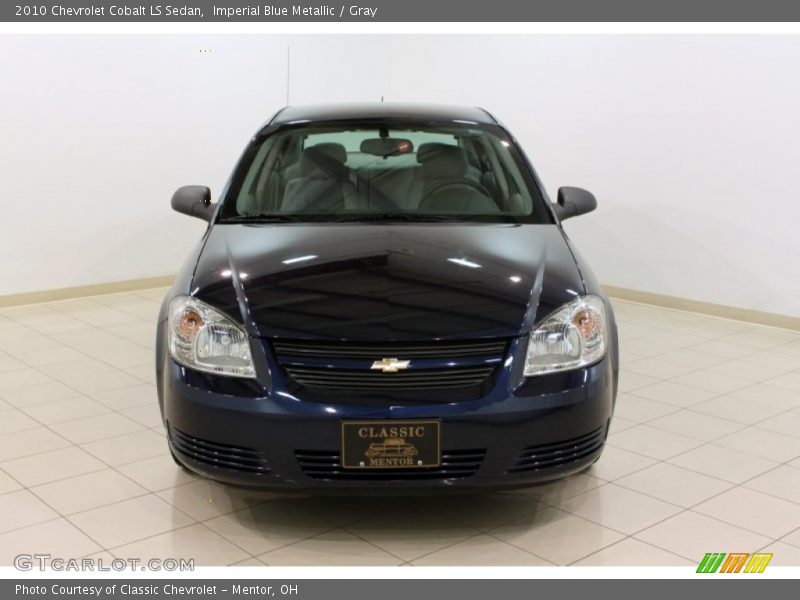 Imperial Blue Metallic / Gray 2010 Chevrolet Cobalt LS Sedan