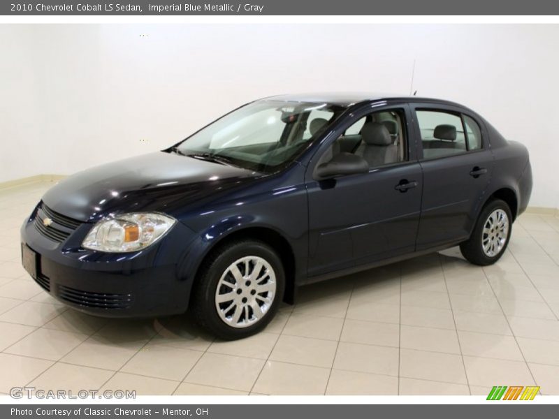 Imperial Blue Metallic / Gray 2010 Chevrolet Cobalt LS Sedan