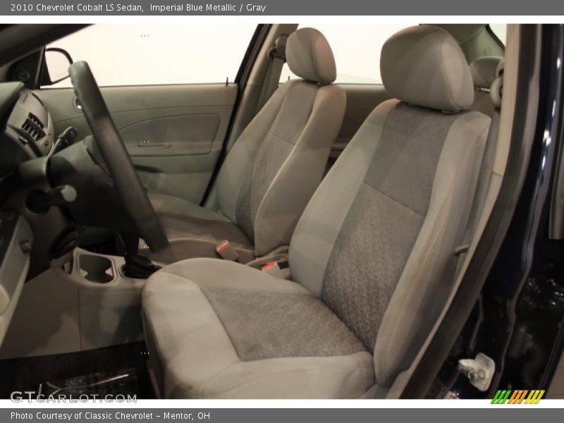 Imperial Blue Metallic / Gray 2010 Chevrolet Cobalt LS Sedan