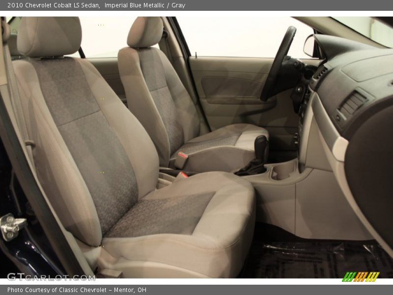 Imperial Blue Metallic / Gray 2010 Chevrolet Cobalt LS Sedan