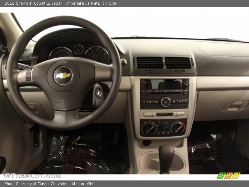 Imperial Blue Metallic / Gray 2010 Chevrolet Cobalt LS Sedan