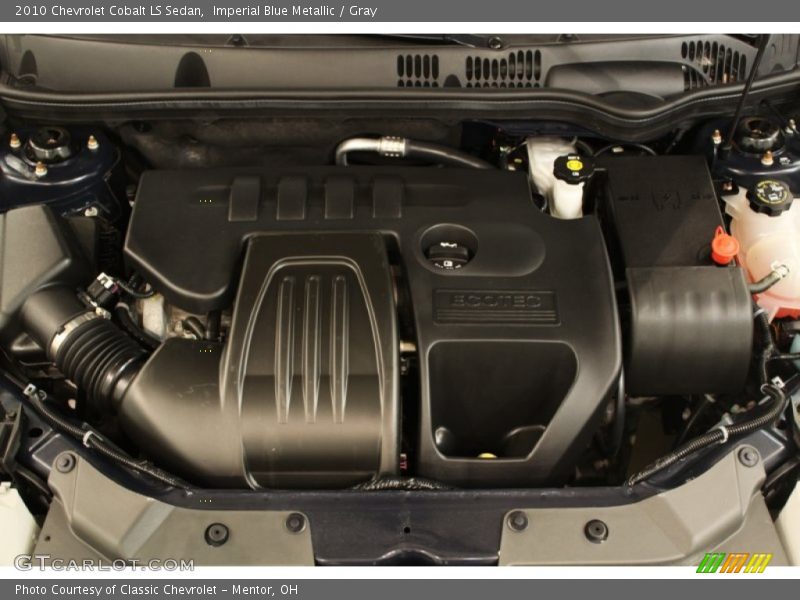 Imperial Blue Metallic / Gray 2010 Chevrolet Cobalt LS Sedan