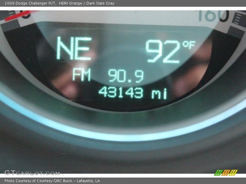 HEMI Orange / Dark Slate Gray 2009 Dodge Challenger R/T