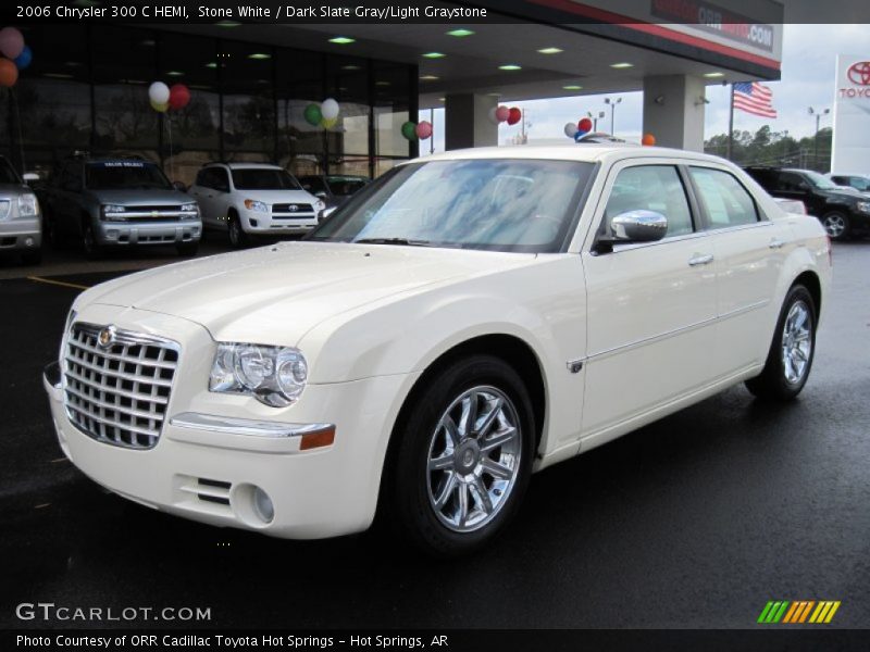 Stone White / Dark Slate Gray/Light Graystone 2006 Chrysler 300 C HEMI