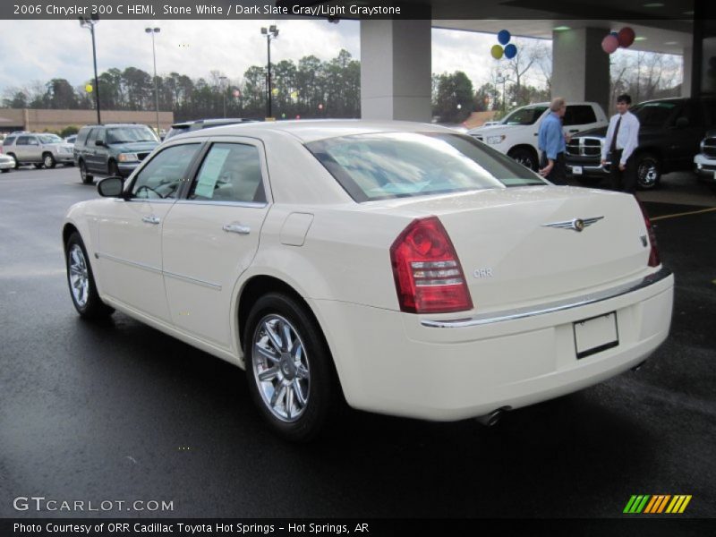 Stone White / Dark Slate Gray/Light Graystone 2006 Chrysler 300 C HEMI