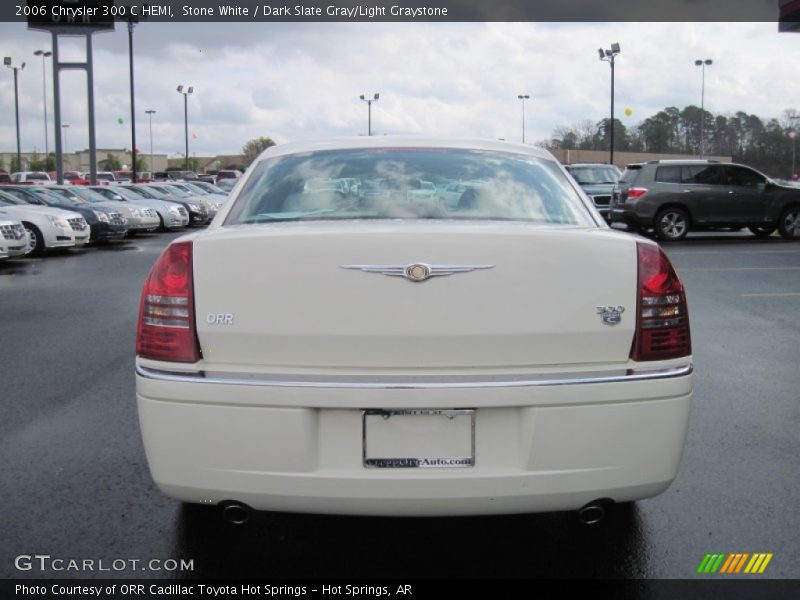 Stone White / Dark Slate Gray/Light Graystone 2006 Chrysler 300 C HEMI