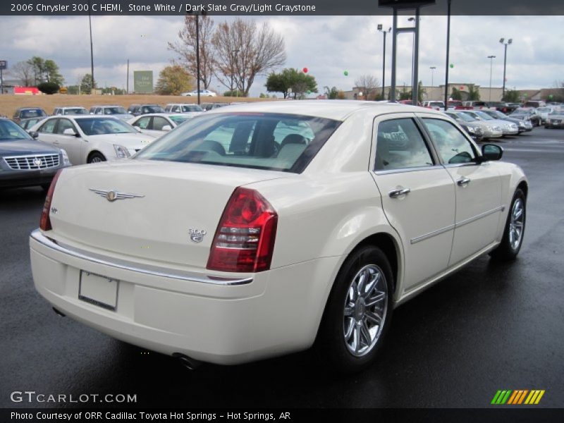 Stone White / Dark Slate Gray/Light Graystone 2006 Chrysler 300 C HEMI