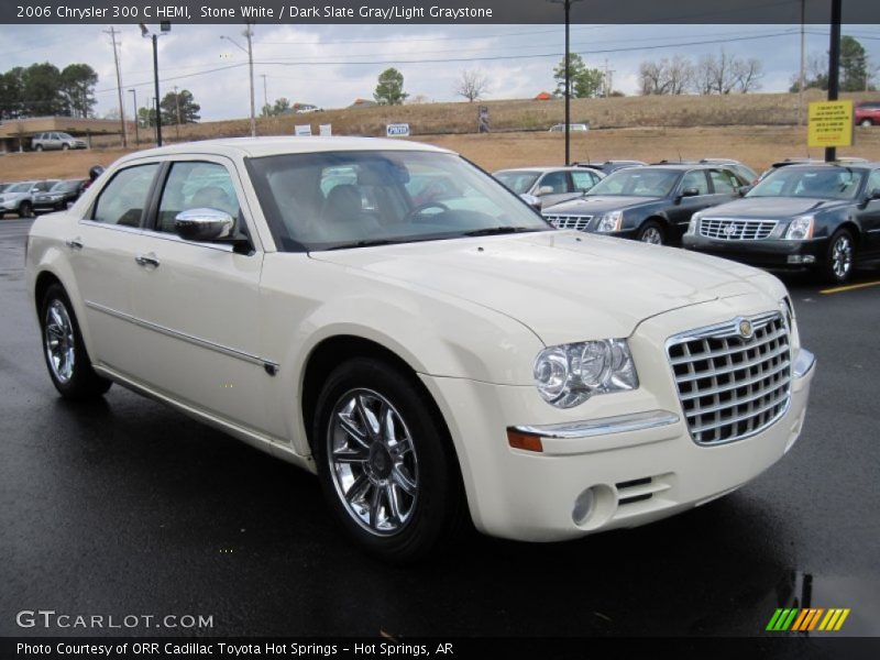 Stone White / Dark Slate Gray/Light Graystone 2006 Chrysler 300 C HEMI
