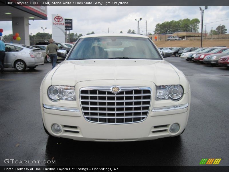 Stone White / Dark Slate Gray/Light Graystone 2006 Chrysler 300 C HEMI