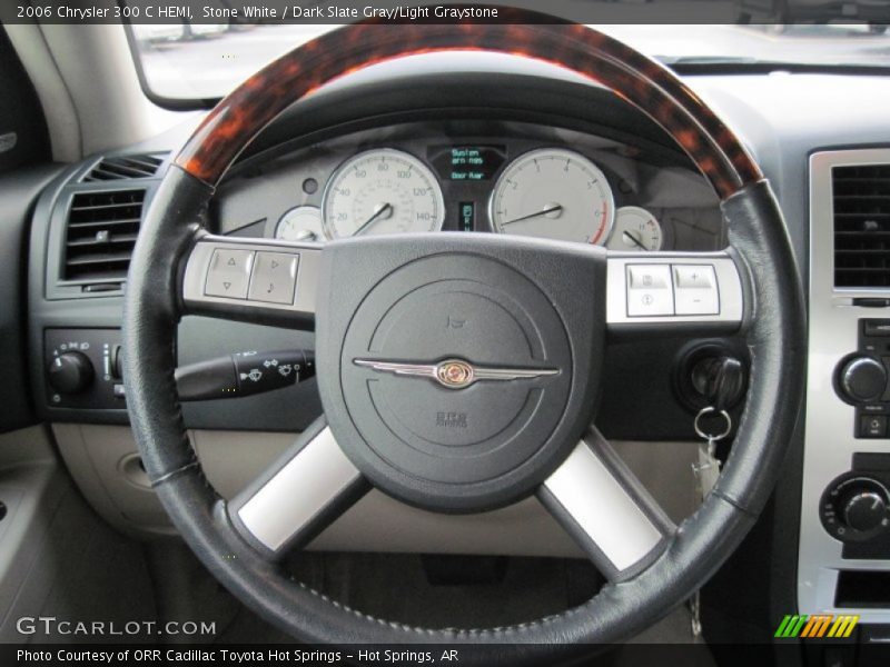 Stone White / Dark Slate Gray/Light Graystone 2006 Chrysler 300 C HEMI