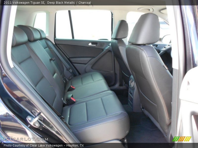 Deep Black Metallic / Charcoal 2011 Volkswagen Tiguan SE