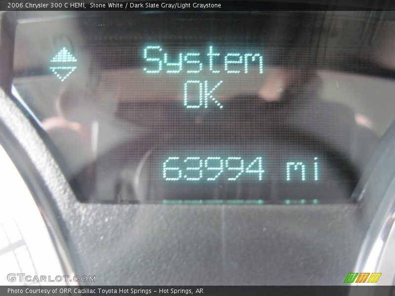 Stone White / Dark Slate Gray/Light Graystone 2006 Chrysler 300 C HEMI