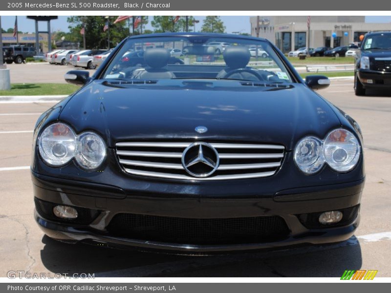 Black / Charcoal 2005 Mercedes-Benz SL 500 Roadster