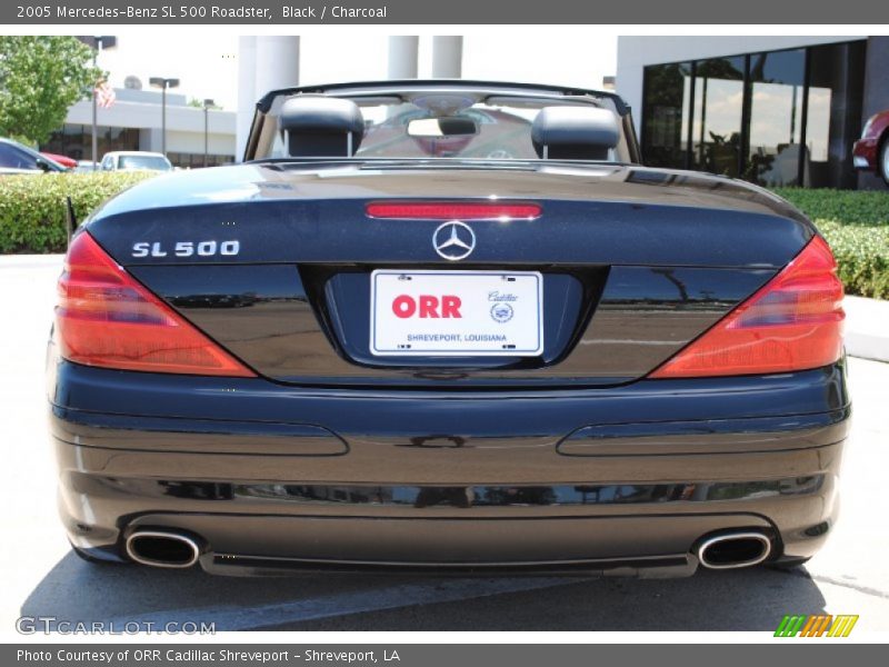 Black / Charcoal 2005 Mercedes-Benz SL 500 Roadster