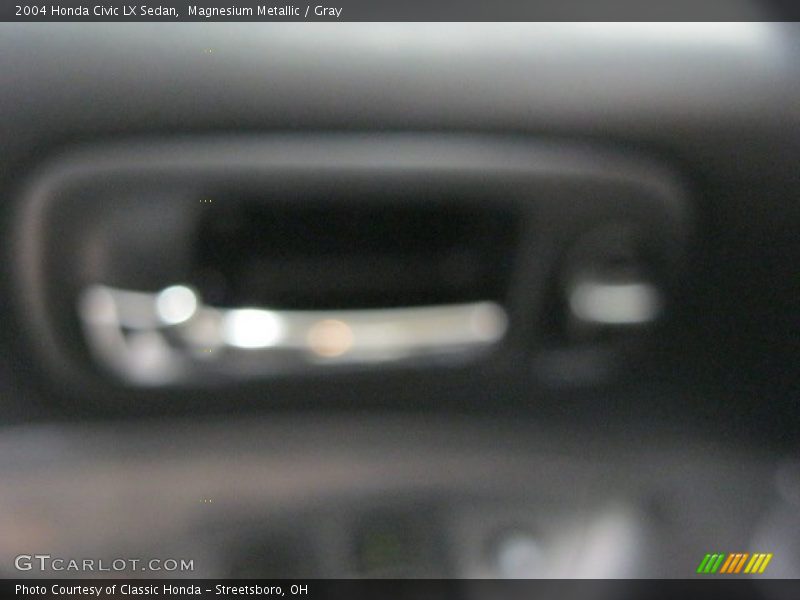 Magnesium Metallic / Gray 2004 Honda Civic LX Sedan