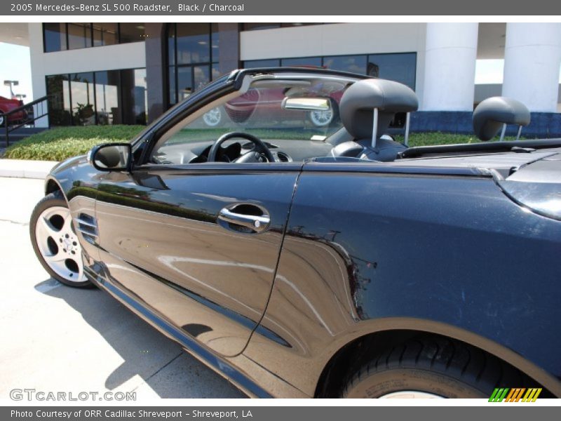 Black / Charcoal 2005 Mercedes-Benz SL 500 Roadster