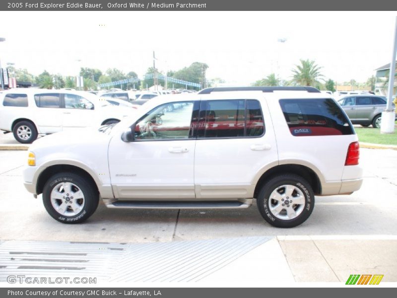 Oxford White / Medium Parchment 2005 Ford Explorer Eddie Bauer