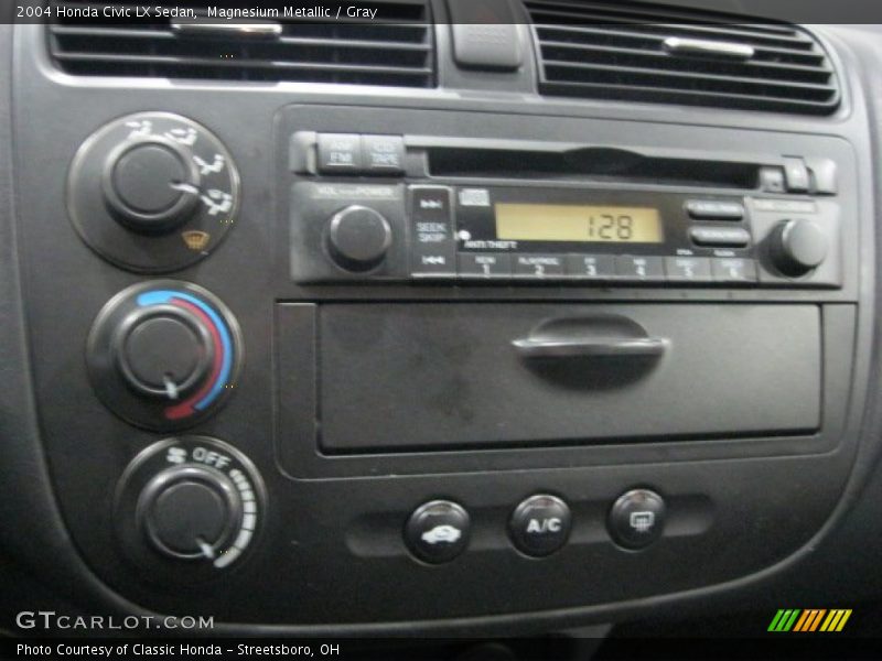 Magnesium Metallic / Gray 2004 Honda Civic LX Sedan