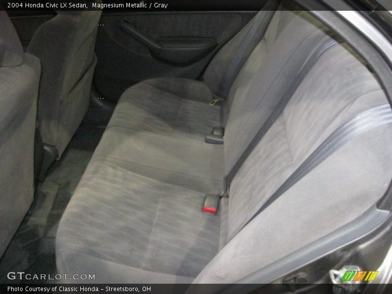 Magnesium Metallic / Gray 2004 Honda Civic LX Sedan