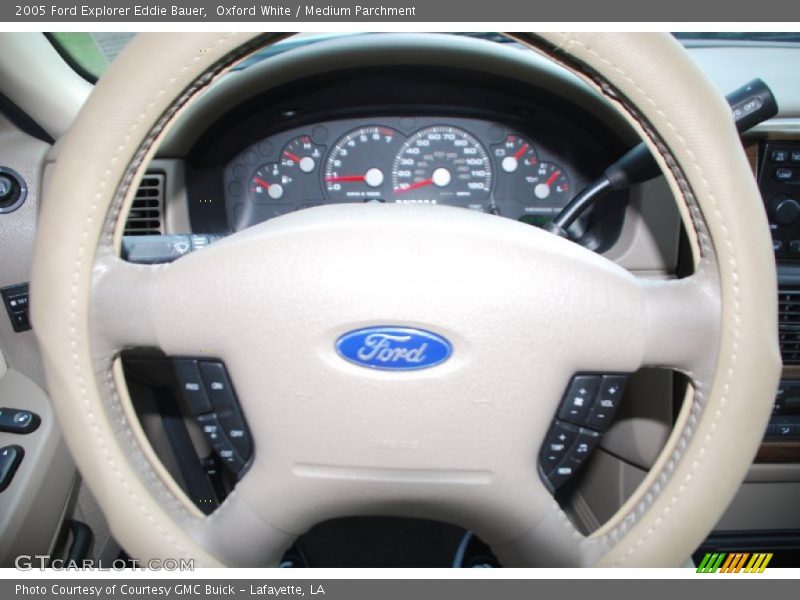 Oxford White / Medium Parchment 2005 Ford Explorer Eddie Bauer
