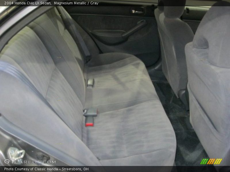 Magnesium Metallic / Gray 2004 Honda Civic LX Sedan