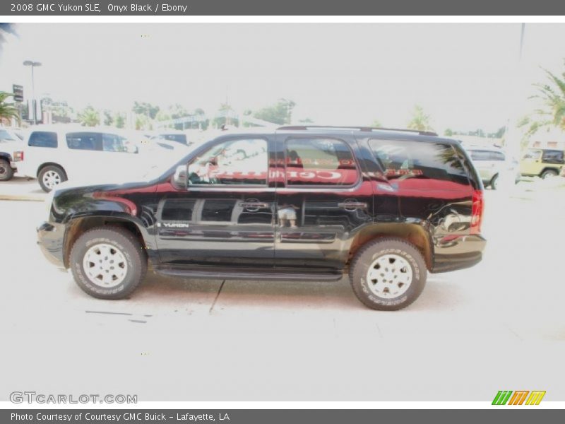 Onyx Black / Ebony 2008 GMC Yukon SLE