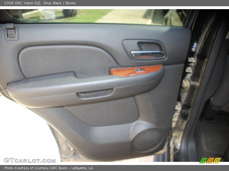 Onyx Black / Ebony 2008 GMC Yukon SLE