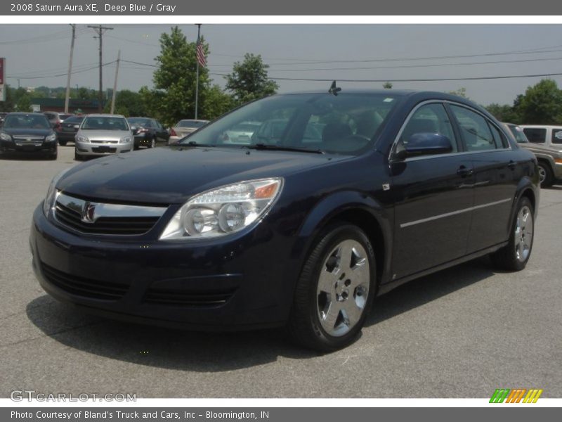 Deep Blue / Gray 2008 Saturn Aura XE
