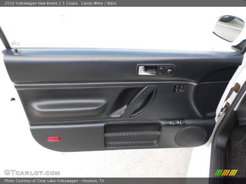 Candy White / Black 2010 Volkswagen New Beetle 2.5 Coupe