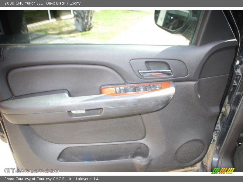 Onyx Black / Ebony 2008 GMC Yukon SLE