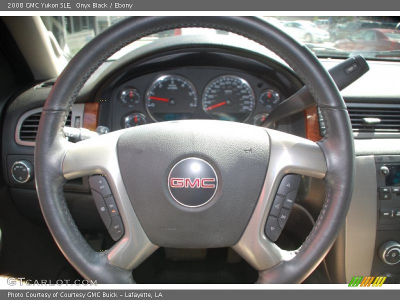 Onyx Black / Ebony 2008 GMC Yukon SLE