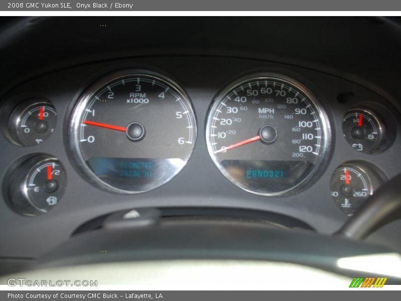 Onyx Black / Ebony 2008 GMC Yukon SLE