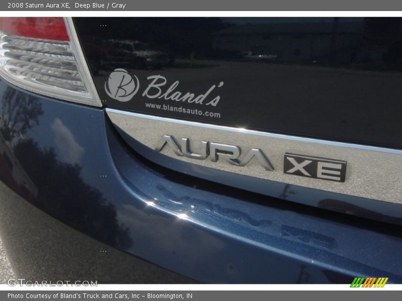 Deep Blue / Gray 2008 Saturn Aura XE