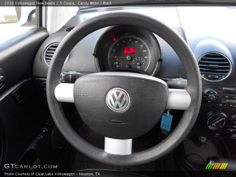 Candy White / Black 2010 Volkswagen New Beetle 2.5 Coupe