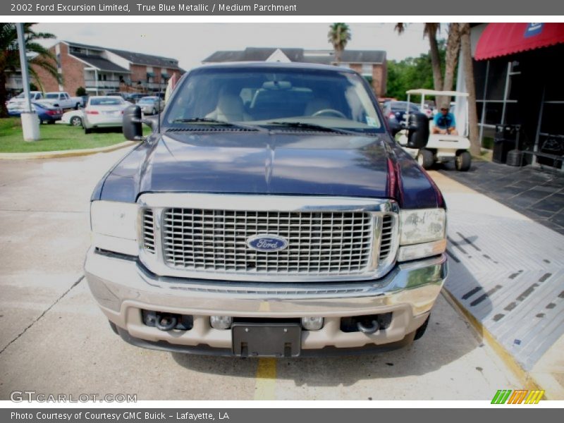 True Blue Metallic / Medium Parchment 2002 Ford Excursion Limited
