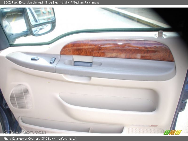 True Blue Metallic / Medium Parchment 2002 Ford Excursion Limited