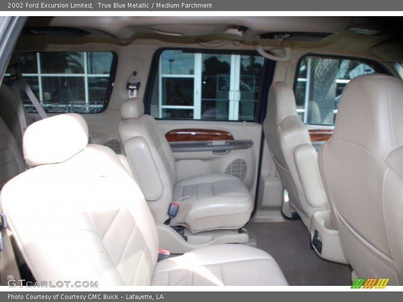 True Blue Metallic / Medium Parchment 2002 Ford Excursion Limited
