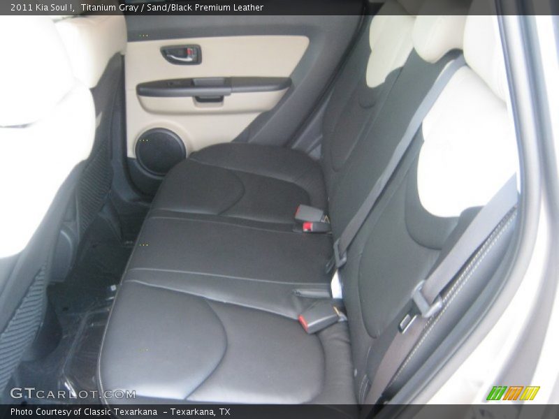 Titanium Gray / Sand/Black Premium Leather 2011 Kia Soul !